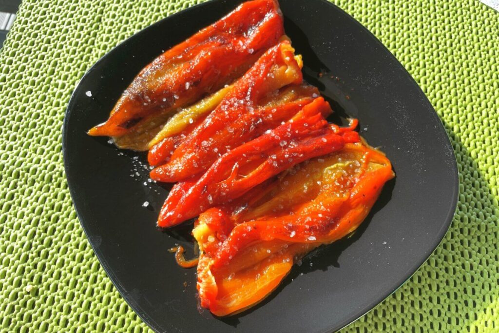 roasted bell peppers salad
